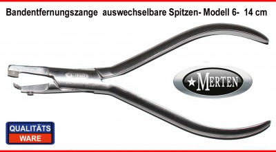 Bandentfernungs Zange  -  auswechselbare Schneide 
