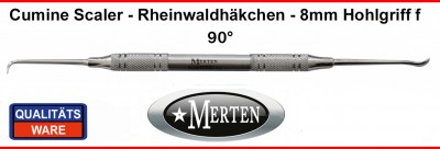 Cumine Scaler Excavator 8 mm, 90° -  leicht, Rheinwaldhäkchen, Provisorien-Entferner