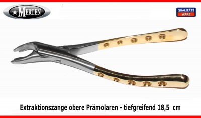 Extraktionszange obere Prämolaren - tiefgreifend