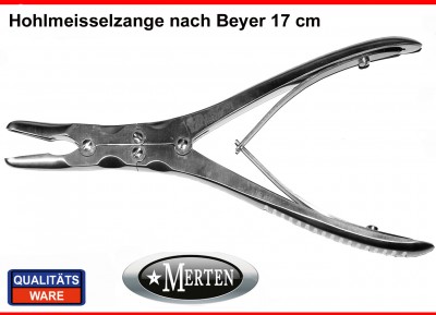 Hohlmeißelzange Beyer Bone Rongeur Implantologie