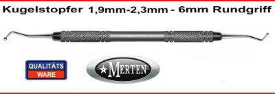 1 x Kugelstopfer 1,9mm - 2,3 mm