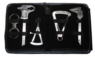 5 x Messzirkelset - Implantologie Tasterzirkel Castroviejo Messlehre Zahnmedizin