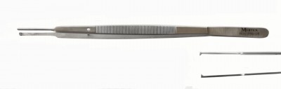 Mikropinzette chirurgisch 18 cm  2 mm Arbeitsende