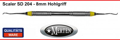 Scaler SD 204 - farbkodiert - Edelstahl 8mm Hohlgriff - extra leicht