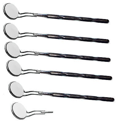 5 Mundspiegel - Doppelseitig Wangenhalter  Rhodium -  Front Surface