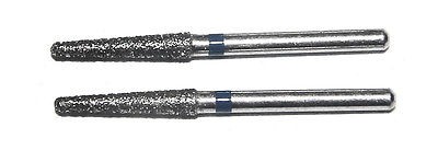 Diamanteinsätze Bohrer 2 x 1,6mm - grob - Teleskopzange  - Konuskronenzange