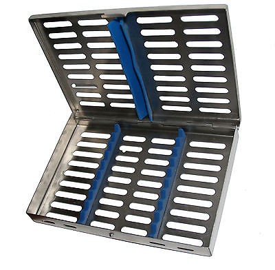 10er Instrumentenkassette Sterilisations-Kassette  Container Wash Tray Steri