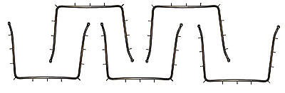 5 x Kofferdam Rahmen für Kinder  Rubber Dam Frame for kids - 8,5 cm