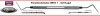 Parodontometer - PA-Sonde   WHO 7 mit Kugel  - Periodontal Probe Ball Tip