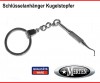 Schlüsselanhänger  Kugelstopfer - Zahnarzt Zahnarzthelferin ZMF