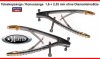 2 Teleskopkronenzange / Konuskronenzange / Flipper Zahntechnik 2,3mm / Zahnmedizin 1,6 mm
