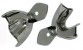 2 x Abdrucklöffel glatt Größe S-4 / Rim-Lock Retentionsrand