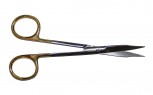Goldmann-Fox Schere 13 cm gerade  - TC Hartmetall Einlage  - PERMA-CUT