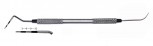 Parodontometer - Sonde   WHO 23  ohne Kugel 3-6-9-12 mm  mit PA-Sonde - fein