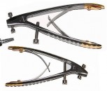 2 Teleskopkronenzange / Konuskronenzange / Flipper Zahntechnik 2,3mm / Zahnmedizin 1,6 mm
