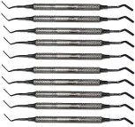 10 Heidemann Spatel  CE 6 mm Zementspatel  1,5  mm schmales Arbeitsende
